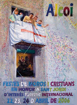 Fiestas de Moros y Cristianos en honor de San Jorge  